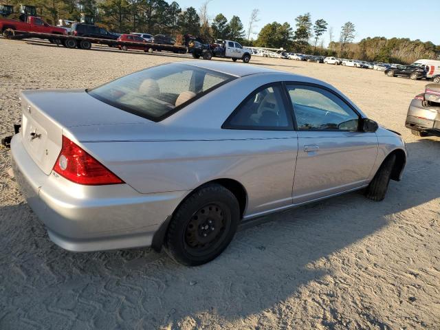 1HGEM22525L055720 - 2005 HONDA CIVIC LX SILVER photo 3