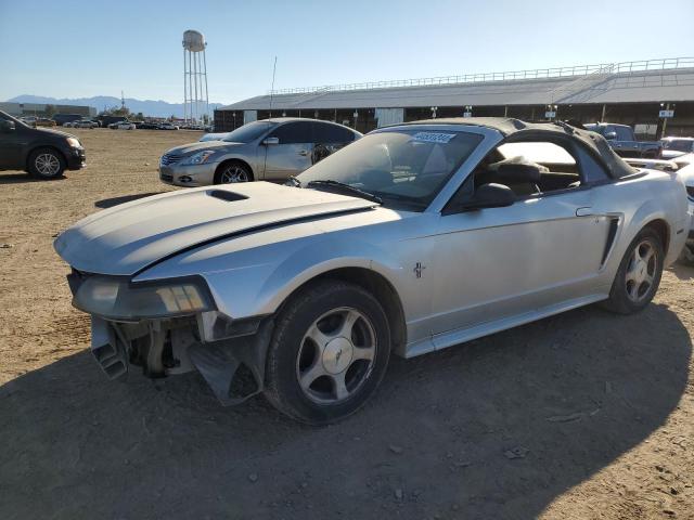 1FAFP44481F228584 - 2001 FORD MUSTANG SILVER photo 1