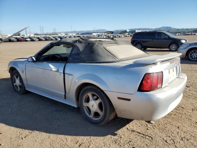 1FAFP44481F228584 - 2001 FORD MUSTANG SILVER photo 2