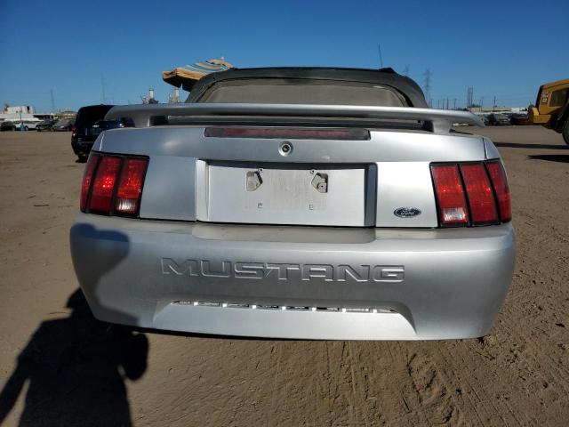 1FAFP44481F228584 - 2001 FORD MUSTANG SILVER photo 6