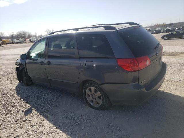 5TDZA22C96S447939 - 2006 TOYOTA SIENNA XLE CHARCOAL photo 2