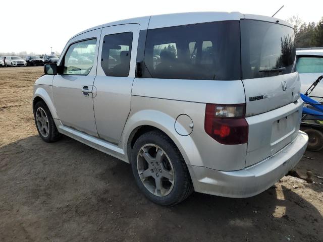 5J6YH17927L800145 - 2007 HONDA ELEMENT SC SILVER photo 2