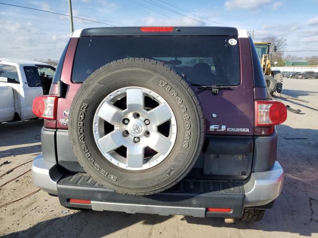 JTEBU11F070099043 - 2007 TOYOTA FJ CRUISER MAROON photo 6