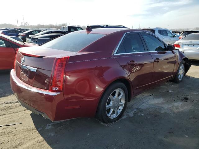 1G6DF577190170383 - 2009 CADILLAC CTS RED photo 3