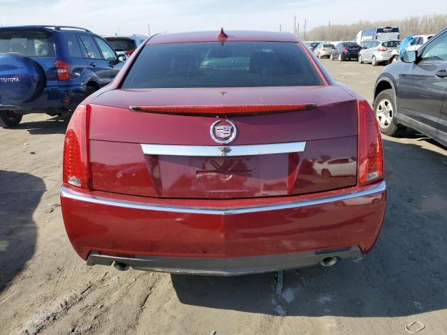 1G6DF577190170383 - 2009 CADILLAC CTS RED photo 6