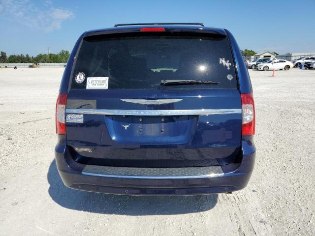 2C4RC1CGXDR537807 - 2013 CHRYSLER TOWN & COU TOURING L BLUE photo 6