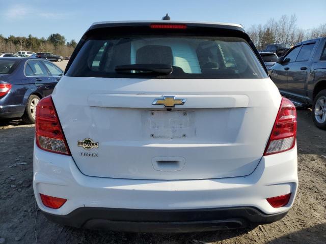 3GNCJKSB0JL159925 - 2018 CHEVROLET TRAX LS WHITE photo 6