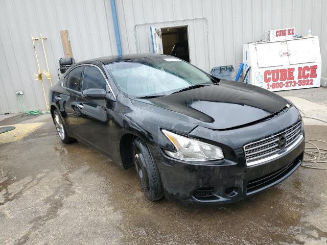 1N4AA5AP6EC436969 - 2014 NISSAN MAXIMA S BLACK photo 4