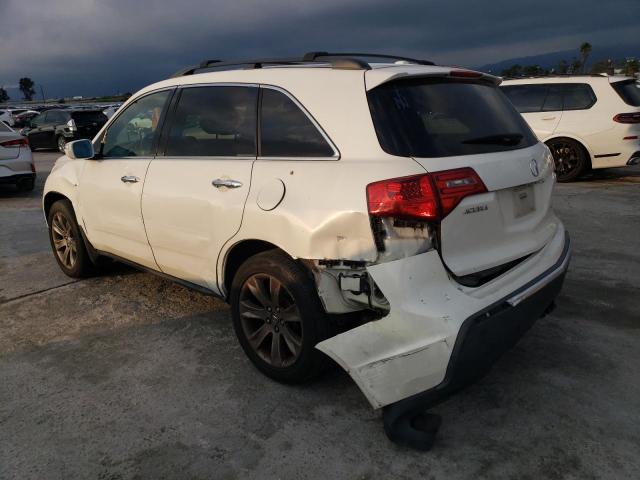 2HNYD2H79AH526123 - 2010 ACURA MDX ADVANCE WHITE photo 2