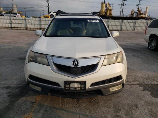 2HNYD2H79AH526123 - 2010 ACURA MDX ADVANCE WHITE photo 5