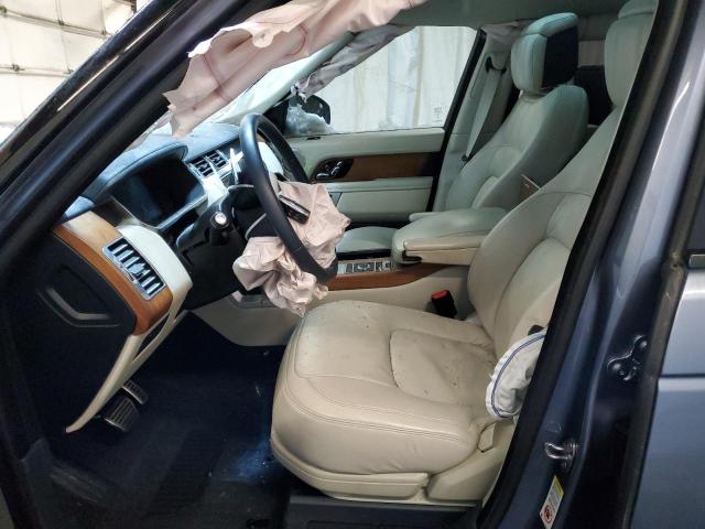 SALGV5RE3KA542680 - 2019 LAND ROVER RANGE ROVE AUTOBIOGRAPHY BLUE photo 7