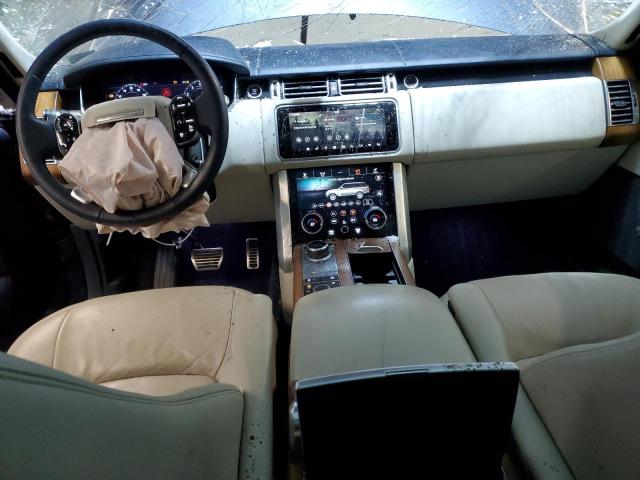 SALGV5RE3KA542680 - 2019 LAND ROVER RANGE ROVE AUTOBIOGRAPHY BLUE photo 8