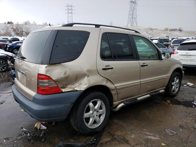 4JGAB75E44A482687 - 2004 MERCEDES-BENZ ML 500 BROWN photo 3