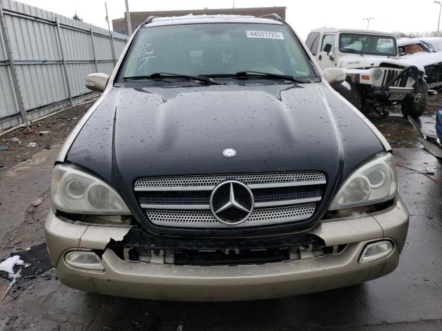 4JGAB75E44A482687 - 2004 MERCEDES-BENZ ML 500 BROWN photo 5