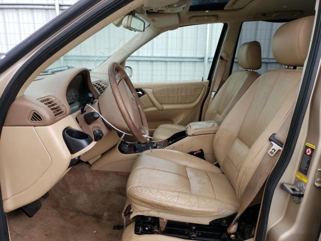 4JGAB75E44A482687 - 2004 MERCEDES-BENZ ML 500 BROWN photo 7