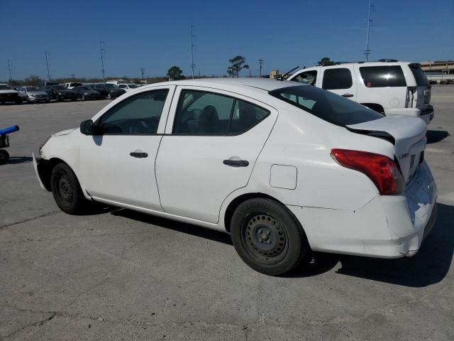 3N1CN7AP4FL828408 - 2015 NISSAN VERSA S WHITE photo 2