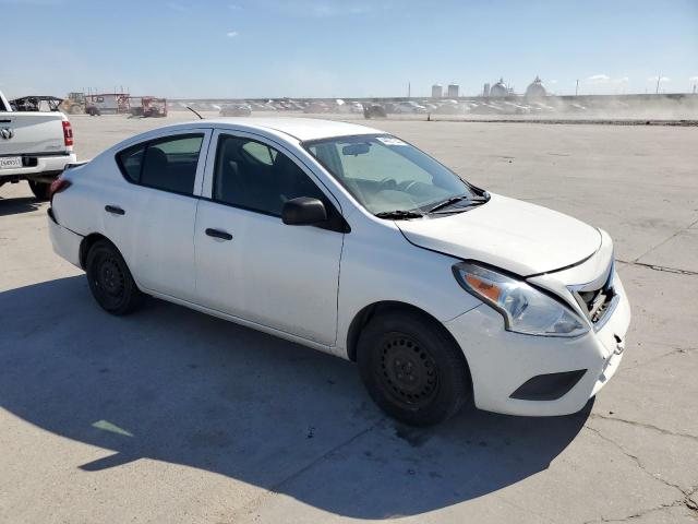 3N1CN7AP4FL828408 - 2015 NISSAN VERSA S WHITE photo 4