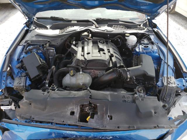 1FA6P8TH0L5187940 - 2020 FORD MUSTANG BLUE photo 11