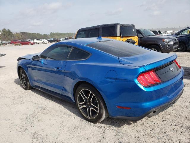 1FA6P8TH0L5187940 - 2020 FORD MUSTANG BLUE photo 2