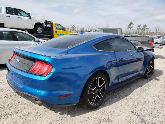 1FA6P8TH0L5187940 - 2020 FORD MUSTANG BLUE photo 3