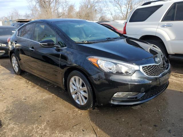 KNAFX4A80E5088797 - 2014 KIA FORTE EX BLACK photo 4