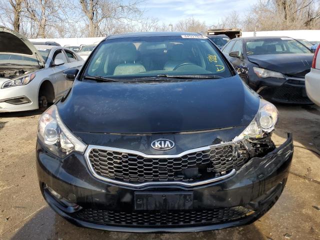 KNAFX4A80E5088797 - 2014 KIA FORTE EX BLACK photo 5