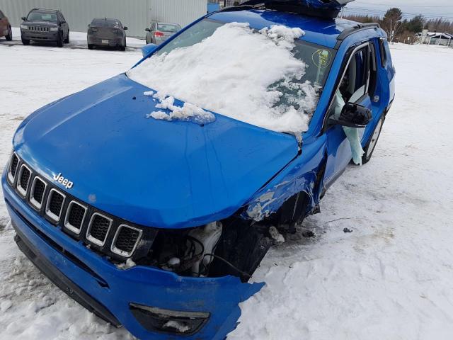 3C4NJDBB4KT767395 - 2019 JEEP COMPASS LATITUDE BLUE photo 1