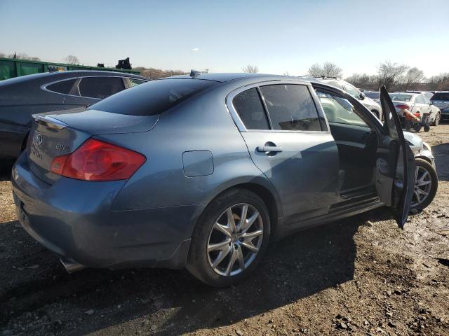 JNKCV61FX9M358652 - 2009 INFINITI G37 BLUE photo 3