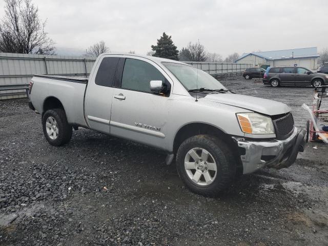 1N6AA06B96N544550 - 2006 NISSAN TITAN XE SILVER photo 4