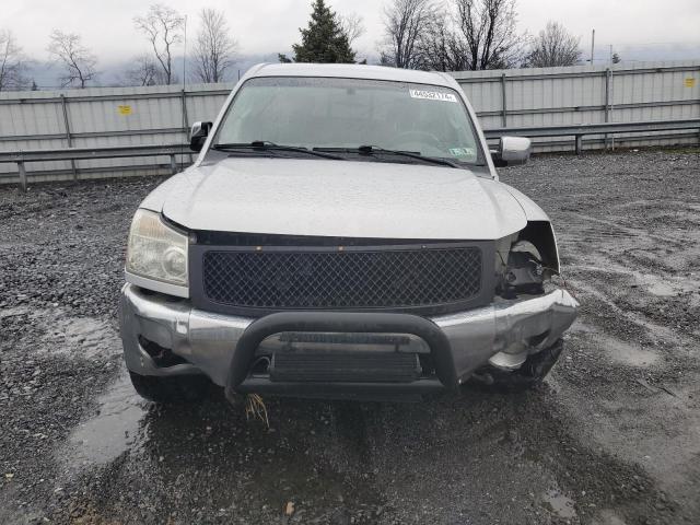 1N6AA06B96N544550 - 2006 NISSAN TITAN XE SILVER photo 5