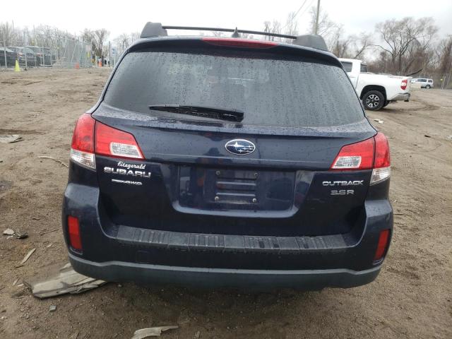 4S4BRDKC4C2224664 - 2012 SUBARU OUTBACK 3.6R LIMITED BLUE photo 6