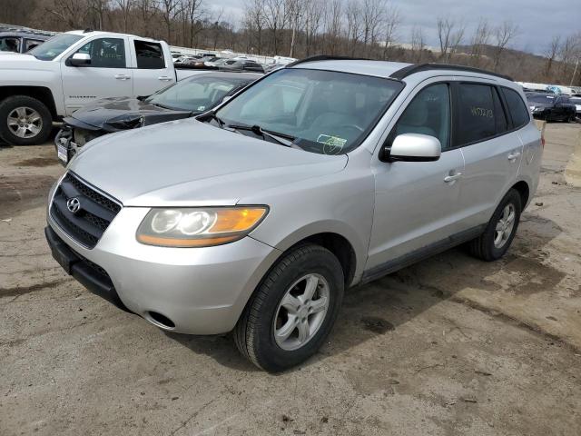 5NMSG73D68H134258 - 2008 HYUNDAI SANTA FE GLS SILVER photo 1