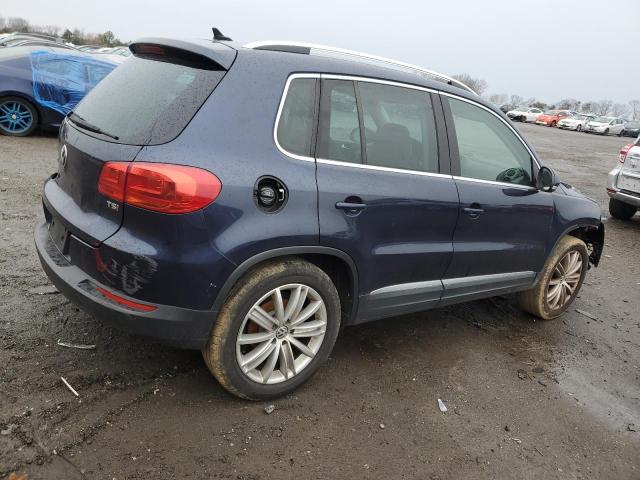 WVGAV7AX1GW563880 - 2016 VOLKSWAGEN TIGUAN S BLUE photo 3