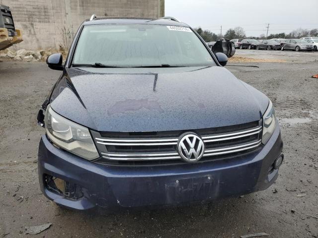 WVGAV7AX1GW563880 - 2016 VOLKSWAGEN TIGUAN S BLUE photo 5