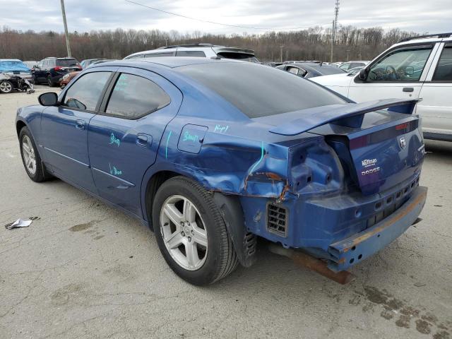 2B3CA5CT0AH138018 - 2010 DODGE CHARGER R/T BLUE photo 2