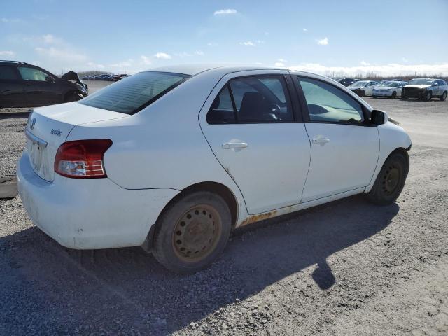 JTDBT923781280727 - 2008 TOYOTA YARIS WHITE photo 3