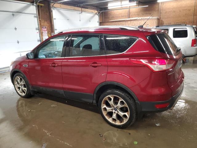 1FMCU9J92GUA82346 - 2016 FORD ESCAPE TITANIUM BURGUNDY photo 2