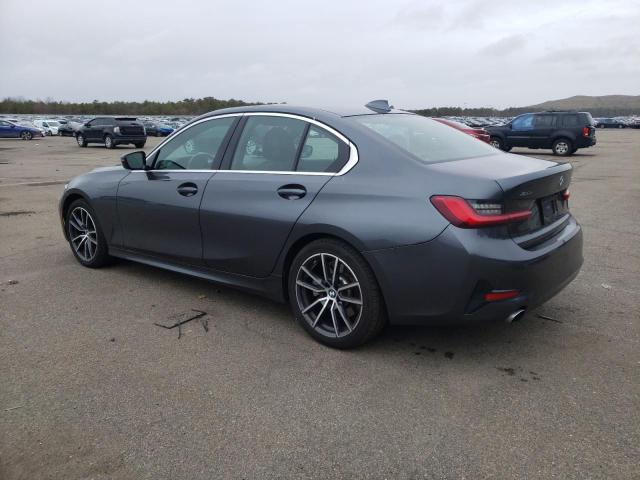 3MW5R7J08M8C11734 - 2021 BMW 330XI GRAY photo 2