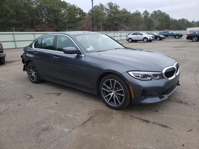 3MW5R7J08M8C11734 - 2021 BMW 330XI GRAY photo 4