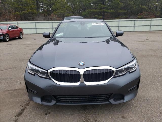 3MW5R7J08M8C11734 - 2021 BMW 330XI Серый фото 5