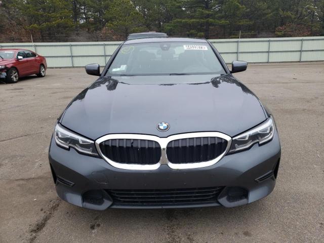 3MW5R7J08M8C11734 - 2021 BMW 330XI GRAY photo 5