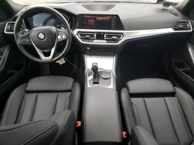 3MW5R7J08M8C11734 - 2021 BMW 330XI GRAY photo 8