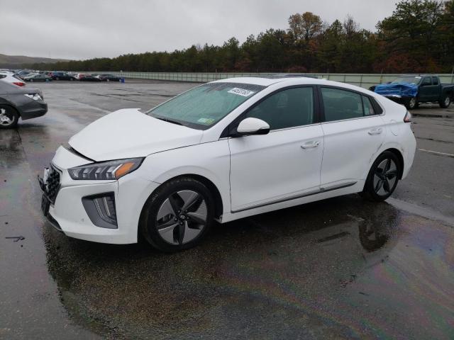 KMHC05LC1MU254083 - 2021 HYUNDAI IONIQ LIMITED WHITE photo 1