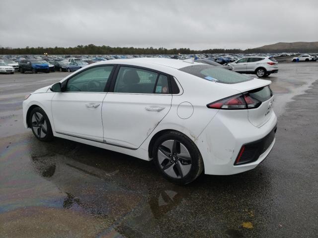 KMHC05LC1MU254083 - 2021 HYUNDAI IONIQ LIMITED WHITE photo 2