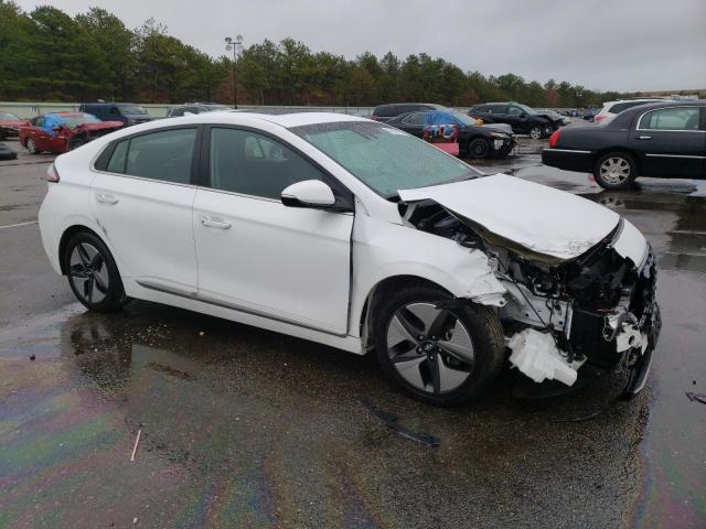 KMHC05LC1MU254083 - 2021 HYUNDAI IONIQ LIMITED WHITE photo 4