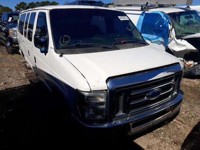 1FBSS31L6YHB80504 - 2000 FORD ECONOLINE E350 SUPER DUTY WAGON WHITE photo 1