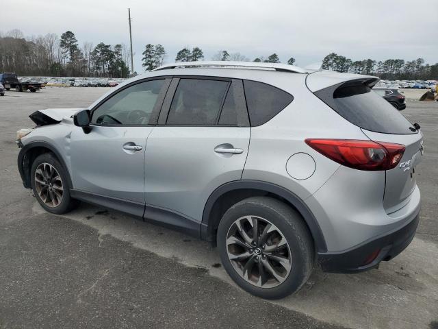 JM3KE4DY4G0616187 - 2016 MAZDA CX-5 GT SILVER photo 2