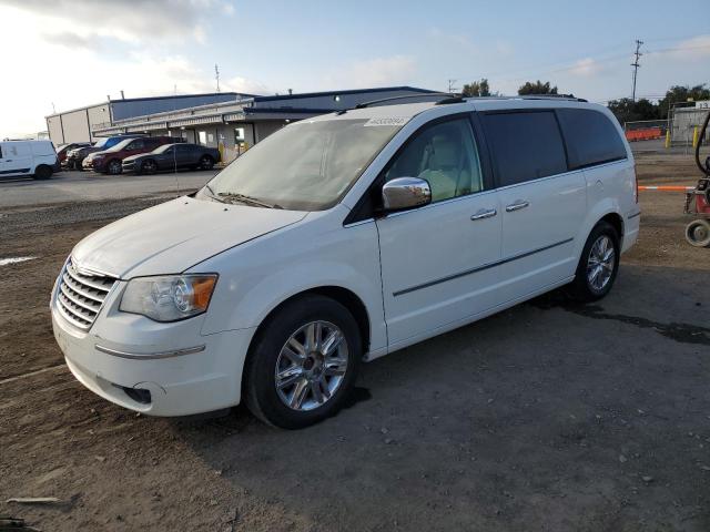 2A8HR64X39R522054 - 2009 CHRYSLER TOWN & COU LIMITED WHITE photo 1