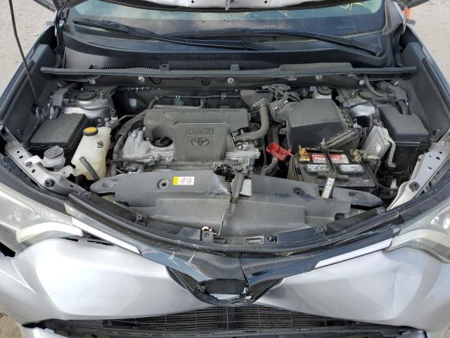 2T3WFREV8JW496356 - 2018 TOYOTA RAV4 ADVENTURE SILVER photo 12