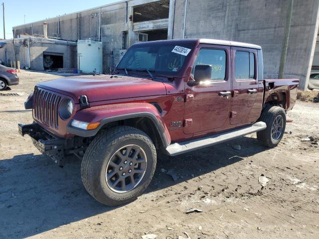 1C6HJTAG4ML533090 - 2021 JEEP GLADIATOR SPORT RED photo 1